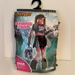 Spirit Cheerless Leader Costume with Red and Black Details‎